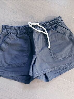 Pact Organic Cotton Twill Drawstring Shorts
